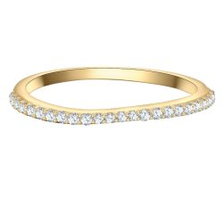 Glanzstücke München Ring aus Sterling Silber in gelbgold mit Zirkonia Ringe 1 ct Damen