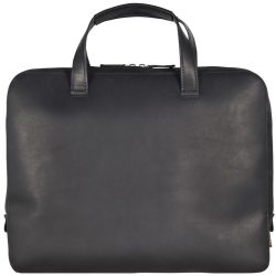 Jost Futura Aktentasche Leder 38 cm Laptopfach Laptoptaschen 1 ct Schwarz Herren
