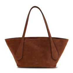 abro Carina Schultertasche Handtaschen 1 ct Braun Damen
