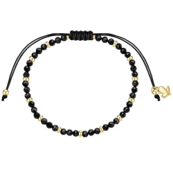 Glanzstücke München Armband aus Edelstahl in Gelbgold mit Spinell Armbänder & Armreife 1 ct Damen