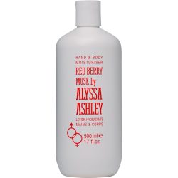 Alyssa Ashley Red Berry Musk Hand & Body Lotion Bodylotion 500 ml Damen