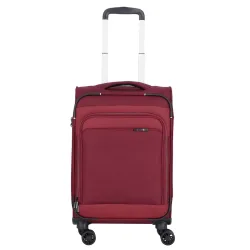 d & n Travel Line 9504 4 Rollen Kabinentrolley S 55 cm Reisetaschen 1 ct Rot Herren
