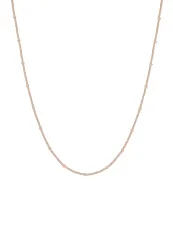 Elli Basic Panzerkette Kugeln Trend Fein 925 Silber Ketten 1 ct Damen