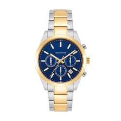 Spears & Walker Armband-Uhr aus Edelstahl in silber/gelbgold Uhren 1 ct Herren