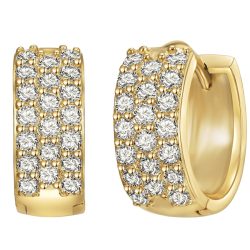 Lulu & Jane - Ohrstecker, 12cm, Gold