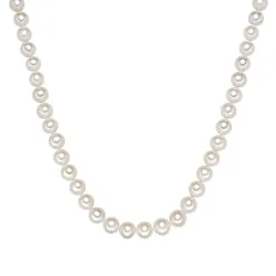 Valero Pearls - Perlenkette, 52 CM, Weiss