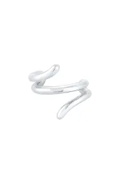 Elli Earcuff Ohrklemme Geo Basic Minimal 925 Silber Ohrringe 1 ct Damen