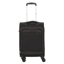 d & n Travel Line 9504 4 Rollen Kabinentrolley S 55 cm Reisetaschen 1 ct Schwarz Herren