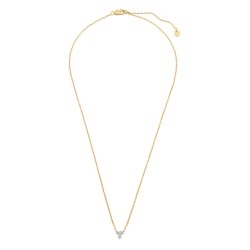 Glanzstücke München Halskette aus Sterling Silber in gelbgold mit Topas Ketten 1 ct Damen