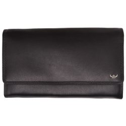 Golden Head Polo Damengeldbörse Portemonnaies 1 ct Schwarz
