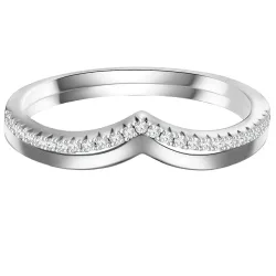 Glanzstücke München Ring Sterling Silber Zirkonia in Silber Ringe 1 ct Damen