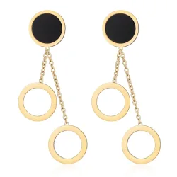 AILORIA - ANNE Ohrringe, 4.5CM, Gold