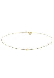 Elli - Halskette Choker Herz, 38cm, Gold