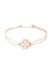 Elli Kleeblatt Glücksbringer Talisman Mojo 925 Silber Armbänder & Armreife 1 ct Damen