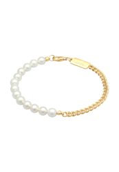 KUZZOI Männer Panzerkette Massiv Perlen 925 Silber Armbänder & Armreife 1 ct Herren
