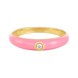 Glanzstücke München Ring Sterling Silber Zirkonia in Gelbgold Ringe 1 ct Damen