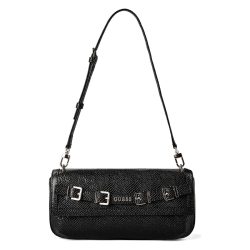 Guess Dovie Schultertasche Handtaschen 1 ct Schwarz Damen