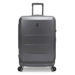 Heys EZ Fashion 4 Rollen Trolley M 66 cm mit Dehnfalte Reisetaschen 1 ct Schwarz Herren