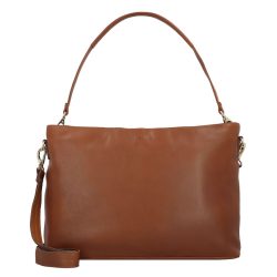 Plevier Structure Schultertasche Handtaschen 1 ct Braun Damen
