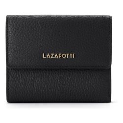 Lazarotti Bologna Leather Geldbörse Leder 12 cm Portemonnaies 1 ct Schwarz Damen