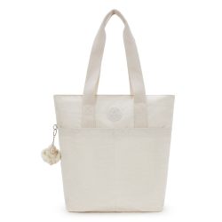 Kipling Basic Hanifa Schultertasche 39 cm Laptopfach Handtaschen 1 ct Nude Damen