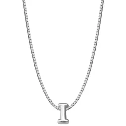 Glanzstücke München Halskette Buchstabe I aus Sterling Silber in silber Ketten 1 ct Damen