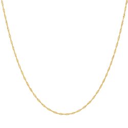 Rafaela Donata Halskette aus Sterling Silber in Gelbgold Ketten 1 ct Damen