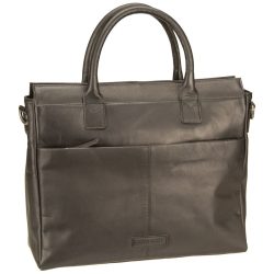 Greenburry Fiorentina Aktentasche Leder 34 cm Laptopfach Handtaschen 1 ct Schwarz