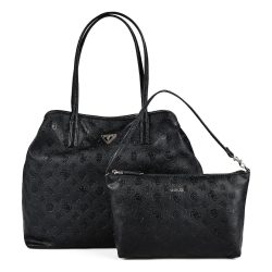Guess Victtoria Schultertasche Handtaschen 1 ct Schwarz Damen