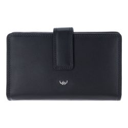 Golden Head Polo Damengeldbörse Portemonnaies 1 ct Schwarz