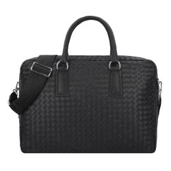 abro Lotus Henkeltasche Accessoire-Trend für Herbst & Winter 2024 1 ct Schwarz Damen