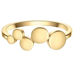 Rafaela Donata Ring aus Sterling Silber in Gelbgold Ringe 1 ct Damen