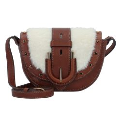 Fossil Harwell Umhängetasche Handtaschen 1 ct Braun Damen