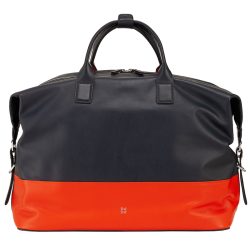 DuDu Miami Weekender Reisetasche Leder 43 cm Reisetaschen 1 ct Rot Herren