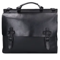 Harold's Aberdeen Aktentasche Leder 39 cm Laptopfach Laptoptaschen 1 ct Schwarz Herren