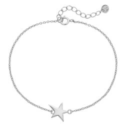 Glanzstücke München - Armband Stern, 17cm, Silber