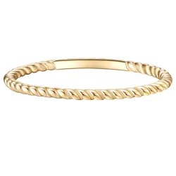 Glanzstücke München Ring Sterling Silber in Gelbgold Ringe 1 ct Damen