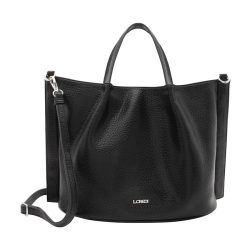 L.CREDI Raila Shopper 1 ct Schwarz Damen