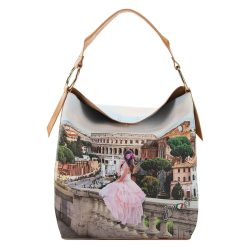 Y Not Yesbag Schultertasche 34 cm Handtaschen 1 ct Nude Damen