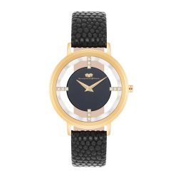 Rhodenwald & Söhne Armband-Uhr Lucrezia aus Echtleder in silber Uhren 1 ct Damen
