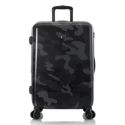 Heys Black Camo 4 Rollen Trolley M 66 cm mit Dehnfalte Reisetaschen 1 ct Schwarz Herren