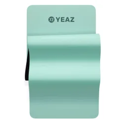 YEAZ - AURA Yoga- & Fitness-Matte - beach glass, One Size, Grün