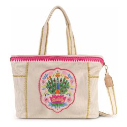 Oilily Pankti Shopper Handtaschen 1 ct Nude Damen