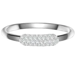 Glanzstücke München Ring Sterling Silber Zirkonia in Silber Ringe 1 ct Damen
