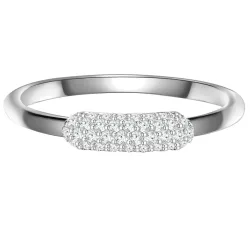 Glanzstücke München Ring Sterling Silber Zirkonia in Silber Ringe 1 ct Damen