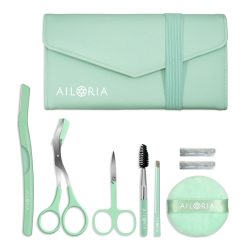 Ailoria VISAGIQUE Augenbrauen- und Gesichtspflege-Set Rasierer & Enthaarungstools 1 ct Damen