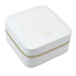 Glanzstücke München - Reiseetui für Schmuck, 12cm, Weiss