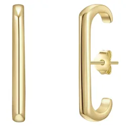 Glanzstücke München - Ohrstecker, 24mm, Gold