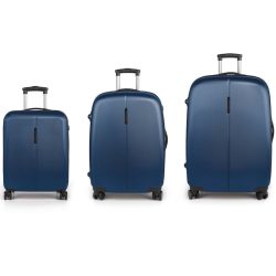 Gabol Paradise XP 4 Rollen Kofferset 3-teilig mit Dehnfalte Reisetaschen 1 ct Schwarz Herren