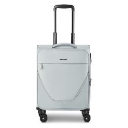 Stratic taska 4-Rollen Kabinentrolley S 55 cm mit Dehnfalte Reisetaschen 1 ct Grau Herren
